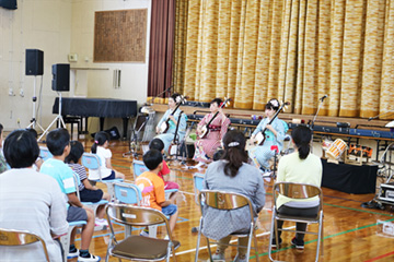 スクールコンサート in 壱岐市立初山（はつやま）小学校