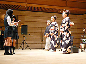 スクールコンサートin静岡女子高校