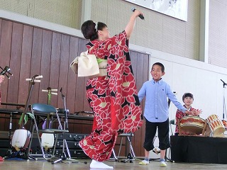 スクールコンサート in 追分小学校