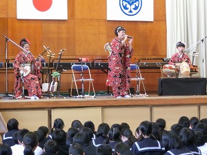 スクールコンサート in 宮崎市立檍中学校