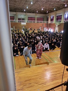 スクールコンサート in 宮崎県立本庄高校