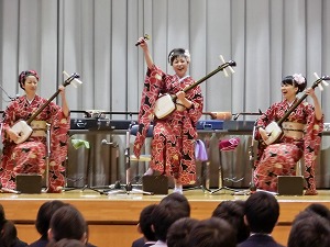 スクールコンサート in 宮崎県立五ヶ瀬中等教育学校