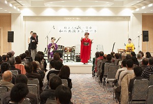 バイキングと演奏のおもてなし「村上三絃道×響座　和の共演コンサート」