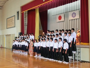 スクールコンサート in 藤枝市立青島北中学校
