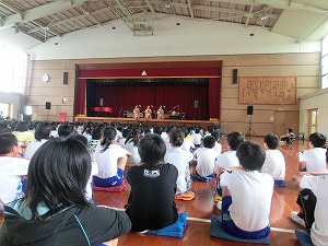 スクールコンサート in 掛川市立桜木小学校