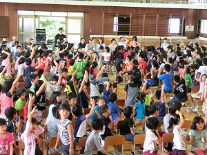 スクールコンサート in 長崎県島原市立大三東小学校