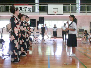 スクールコンサート in 串間市立市木中学校