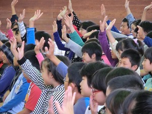 スクールコンサート in 雲仙市立愛野小学校