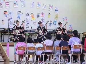 スクールコンサート in 雲仙市立南串小学校