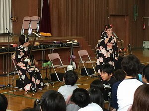 スクールコンサート　in　長崎県立長崎盲学校