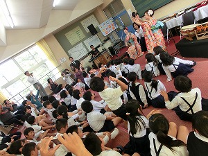 スクールコンサート　in　南島原市立飯野小学校