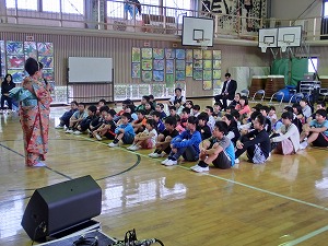スクールコンサート　in　南島原市立長野小学校