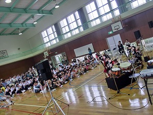 スクールコンサート　in　新上五島町立北魚目小学校