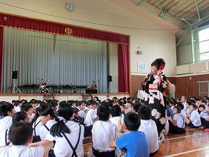 スクールコンサート　in　門川町立五十鈴小学校・西門川小学校