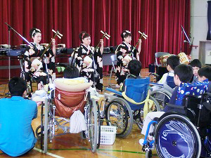 スクールコンサート　in　長崎県立諫早東特別支援学校