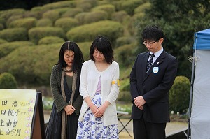 3.11東日本大震災追悼　祈りの奏でと灯り