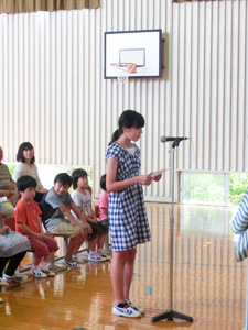 スクールコンサート　in　五島市立濱窄（はまさこ）小学校