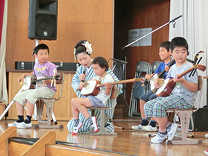 スクールコンサート　in　五島市立富江小学校