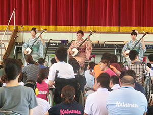 スクールコンサート　in　長崎県立鶴南特別支援学校