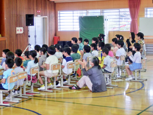 スクールコンサート　in　五島市立奥浦小学校