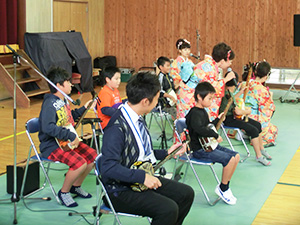 スクールコンサート　in　川南町立東小学校