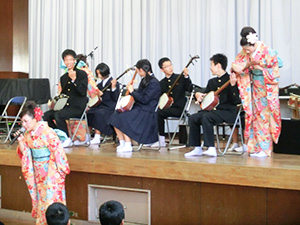 スクールコンサート　in　宮崎市立赤江中学校