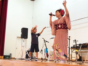 スクールコンサート in 対馬市立南小学校