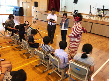 スクールコンサート in 対馬市立南小学校