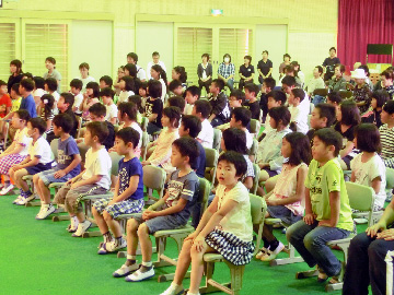 スクールコンサート in 対馬市立東小学校