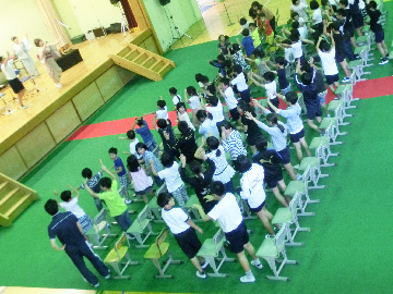 スクールコンサート in 対馬市立東小学校