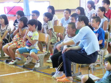 スクールコンサート in 対馬市立今里小学校