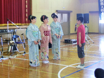 スクールコンサート in 対馬市立今里小学校