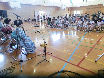 スクールコンサート in 対馬市立金田小学校