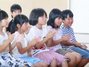 スクールコンサート in 対馬市立金田小学校