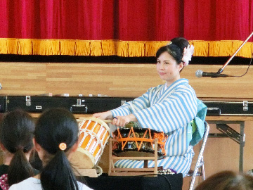 スクールコンサート in 対馬市立金田小学校