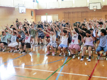 スクールコンサート in 対馬市立金田小学校