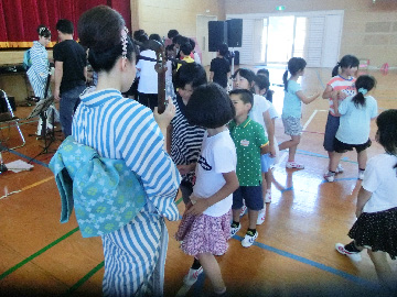 スクールコンサート in 対馬市立金田小学校