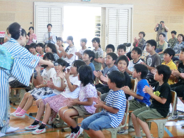 スクールコンサート in 対馬市立金田小学校