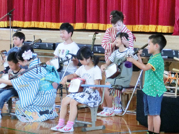 スクールコンサート in 対馬市立金田小学校