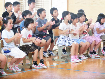 スクールコンサート in 対馬市立金田小学校