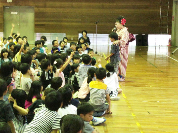 スクールコンサート in 対馬市立鶏鳴（けいめい）小学校