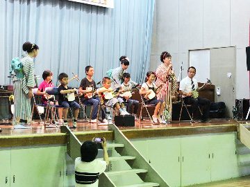 スクールコンサート in 対馬市立鶏鳴（けいめい）小学校