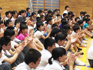 学校と地域を結ぶコンサート in 美郷町立美郷南学園