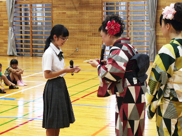 学校と地域を結ぶコンサート in 美郷町立美郷南学園