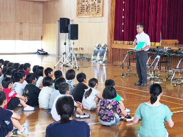 スクールコンサート in 対馬市立西小学校