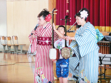 スクールコンサート in 対馬市立西小学校