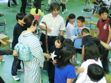 スクールコンサート in 対馬市立仁田小学校