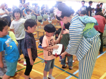 スクールコンサート in 対馬市立乙宮小学校