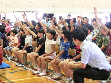 スクールコンサート in 対馬市立乙宮小学校