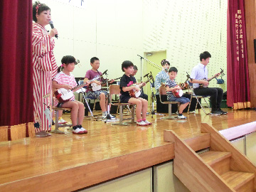 スクールコンサート in 対馬市立乙宮小学校